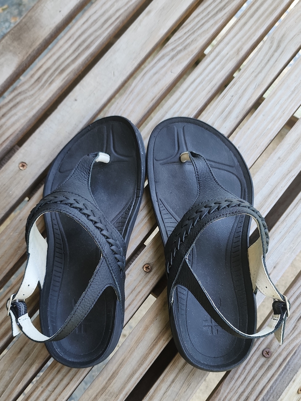 Kuru Womens NIb Thong Sandals - Picture 4 of 6